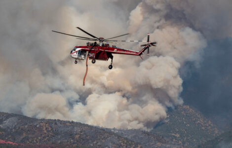 Western Wildfires Helicopter Crash